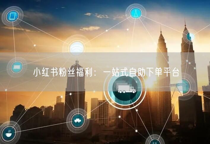 小红书粉丝福利：一站式自助下单平台