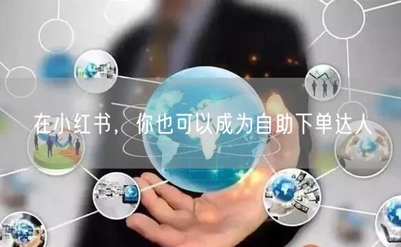 在小红书，你也可以成为自助下单达人