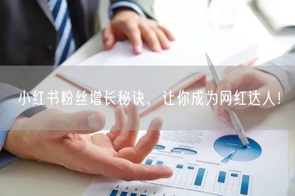 小红书粉丝增长秘诀，让你成为网红达人！