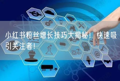 小红书粉丝增长技巧大揭秘！快速吸引关注者！