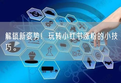 解锁新姿势！玩转小红书涨粉的小技巧。