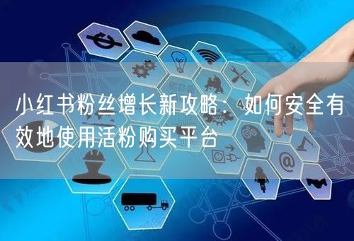 小红书粉丝增长新攻略：如何安全有效地使用活粉购买平台