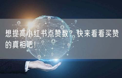 想提高小红书点赞数？快来看看买赞的真相吧！
